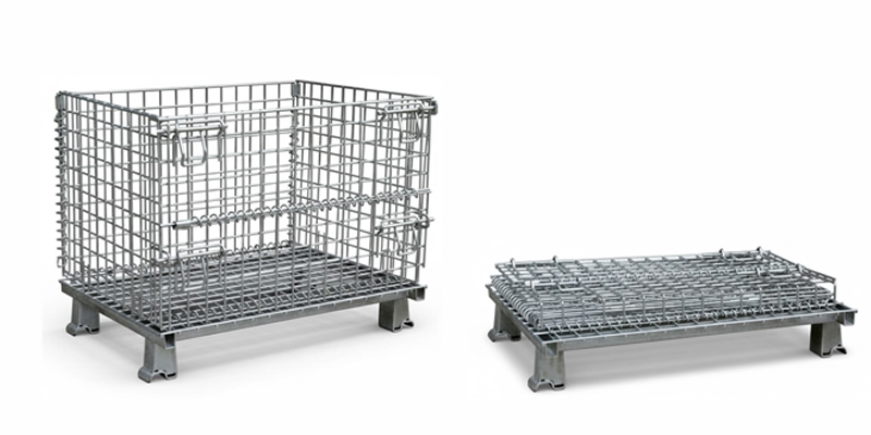 Foldable Wire Mesh Pallets